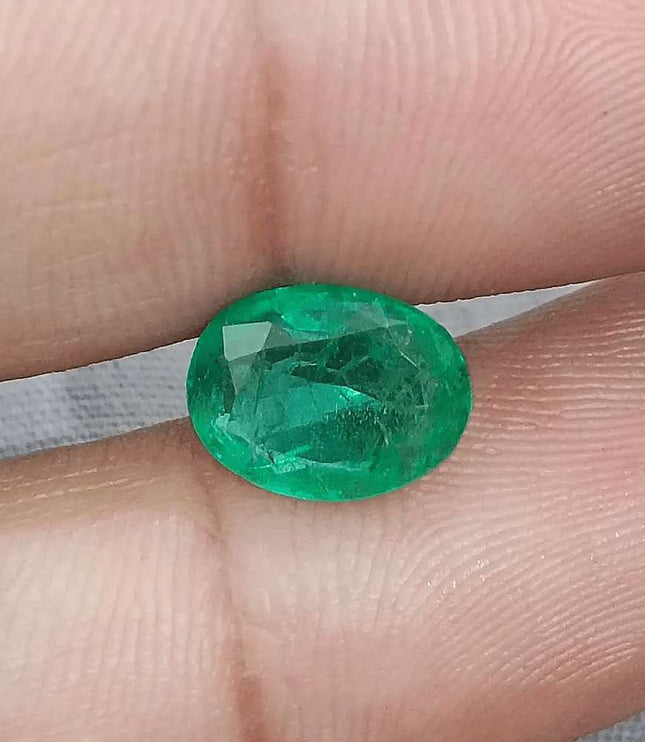 Medium Intense Panjshir Emerald - SMSGEMS 