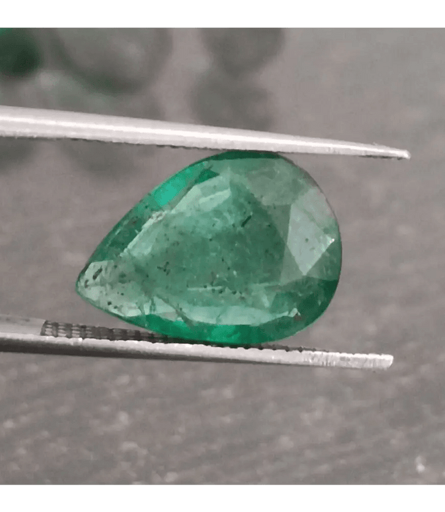 2.76ct Zambian Emerald , 100% Natural Gem - SMSGEMS 