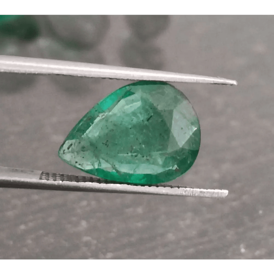 2.76ct Zambian Emerald , 100% Natural Gem - SMSGEMS 