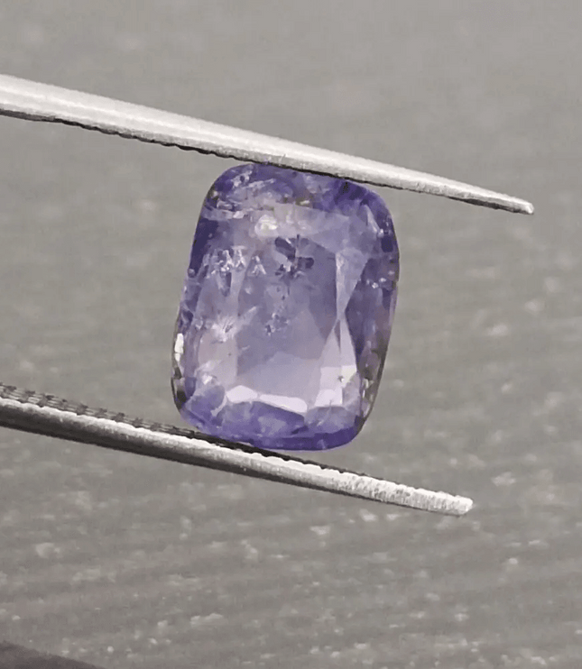 2.76ct Certified Blue Ceylon Sapphire, Natural untreated Gem - SMSGEMS 