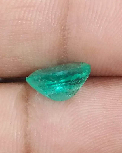 2.76ct Pastel Green Natural Russian Emerald - SMSGEMS 