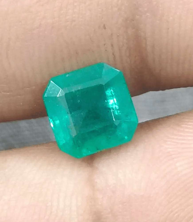 2.80ct Zambian Emerald, Natural Earth Mined Gemstone - SMSGEMS 