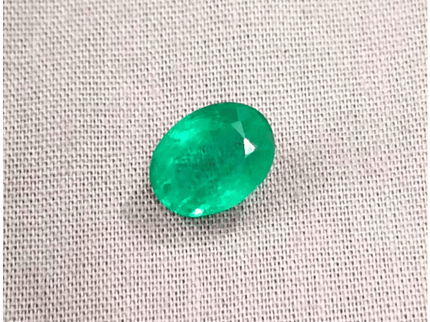 2.80ct Vivid Golden Green Panjshir Emerald , 100% Natural Earth Mined Gemstone - SMSGEMS 