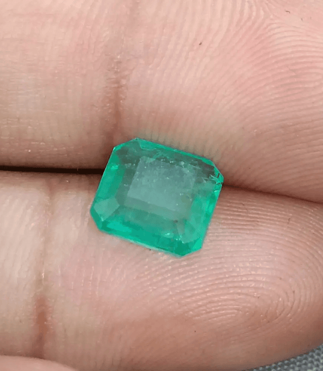 2.82ct Panjshir Emerald, 100% Natural Gemstone - SMSGEMS 