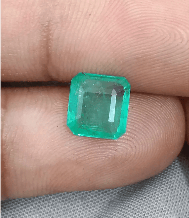 2.82ct Panjshir Emerald, 100% Natural Gemstone - SMSGEMS 