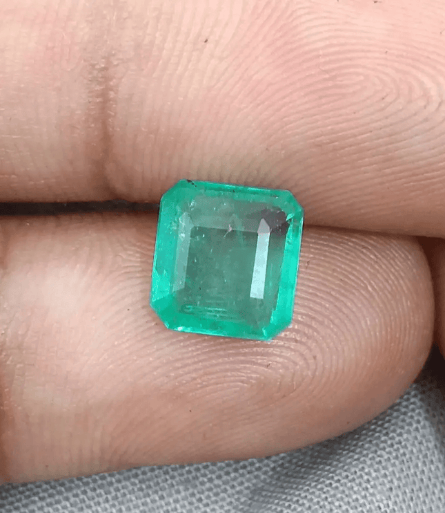 2.82ct Panjshir Emerald, 100% Natural Gemstone - SMSGEMS 