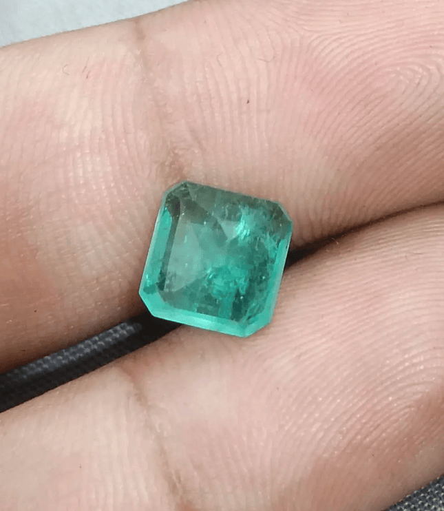 2.82ct Panjshir Emerald, 100% Natural Gemstone - SMSGEMS 
