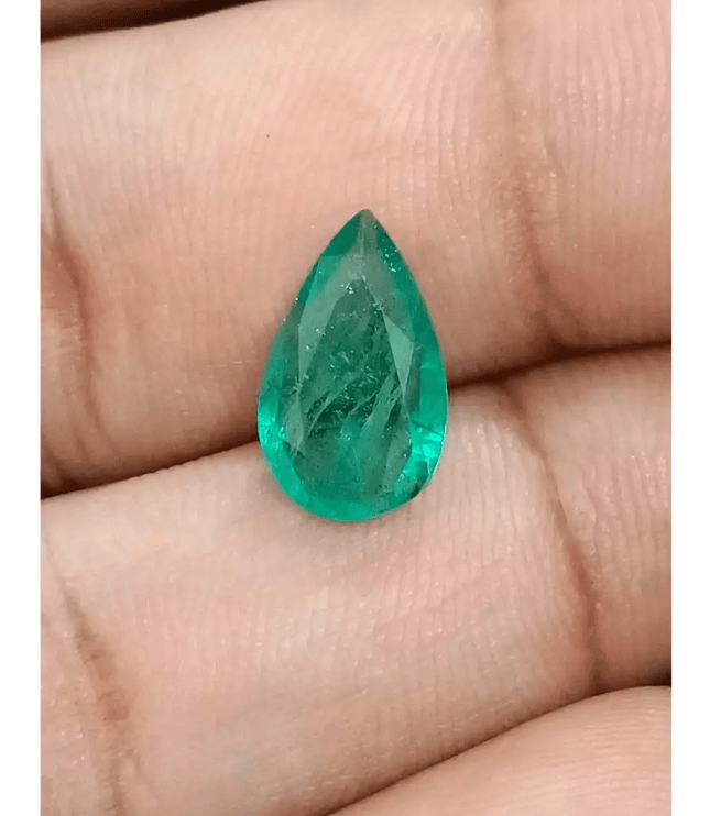 2.82ct Zambian Emerald, 100% Natural Earth Mined Gemstone. - SMSGEMS 