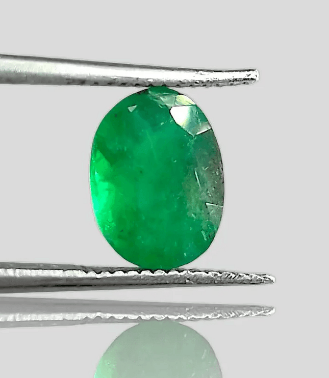2.83ct Medium Deep Vivid Green Emerald, 100% Natural Gem - SMSGEMS 