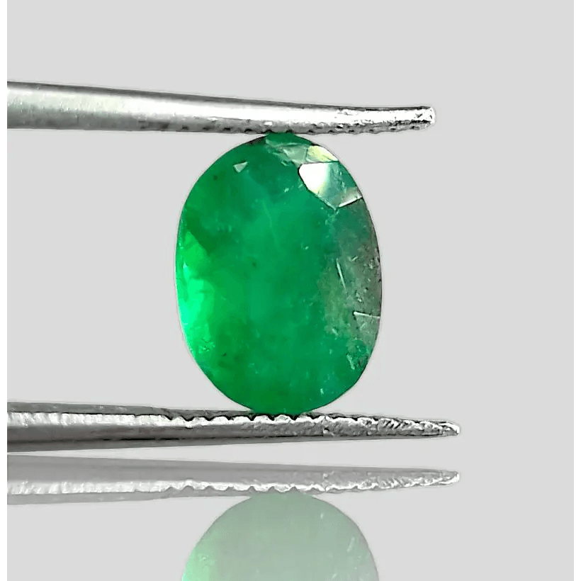 2.83ct Medium Deep Vivid Green Emerald, 100% Natural Gem - SMSGEMS 