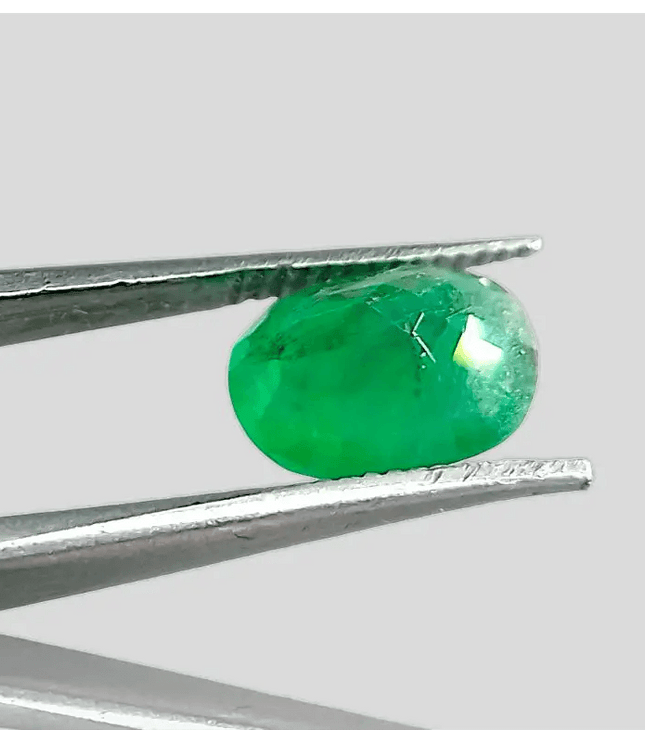 2.83ct Medium Deep Vivid Green Emerald, 100% Natural Gem - SMSGEMS 