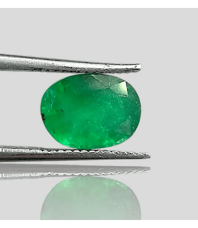 2.83ct Medium Deep Vivid Green Emerald, 100% Natural Gem - SMSGEMS 