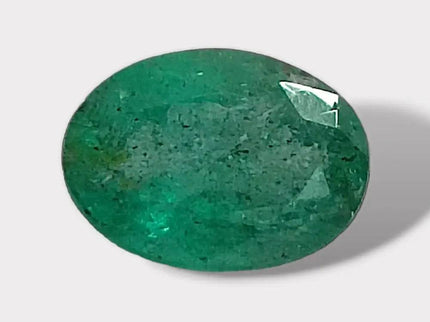 2.88ct Oval Cut Zambian Emerald ,100% Natural Earth Mined Gemstone - SMSGEMS 
