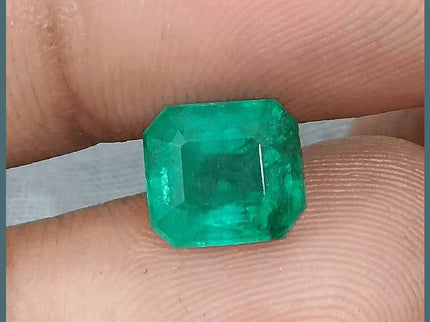 2.90ct Panjshir Emerald, 100% Natural Gemstone - SMSGEMS 