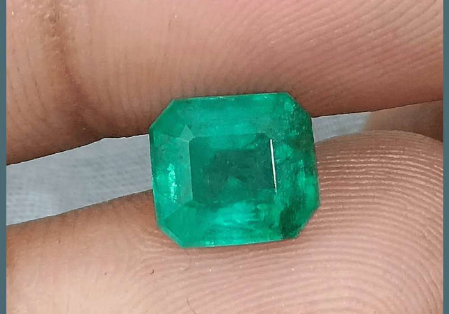 2.90ct Panjshir Emerald, 100% Natural Gemstone - SMSGEMS 