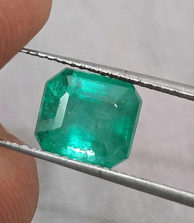 2.90ct Panjshir Emerald, 100% Natural Gemstone - SMSGEMS 