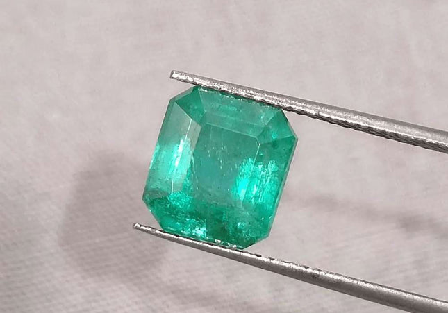 2.90ct Panjshir Emerald, 100% Natural Gemstone - SMSGEMS 