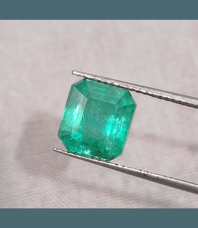 2.90ct Panjshir Emerald, 100% Natural Gemstone - SMSGEMS 