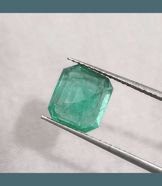 2.90ct Panjshir Emerald, 100% Natural Gemstone - SMSGEMS 
