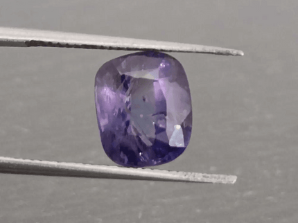 2.90ct IGI Certified Beautiful Bi-Color Blue-Purple Ceylon Sapphire, Natural Earth Mined untreated Gemstone - SMSGEMS 