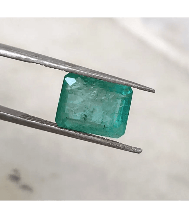 2.93ct Zambian Emerald , 100% Natural Earth Mined Gem. - SMSGEMS 