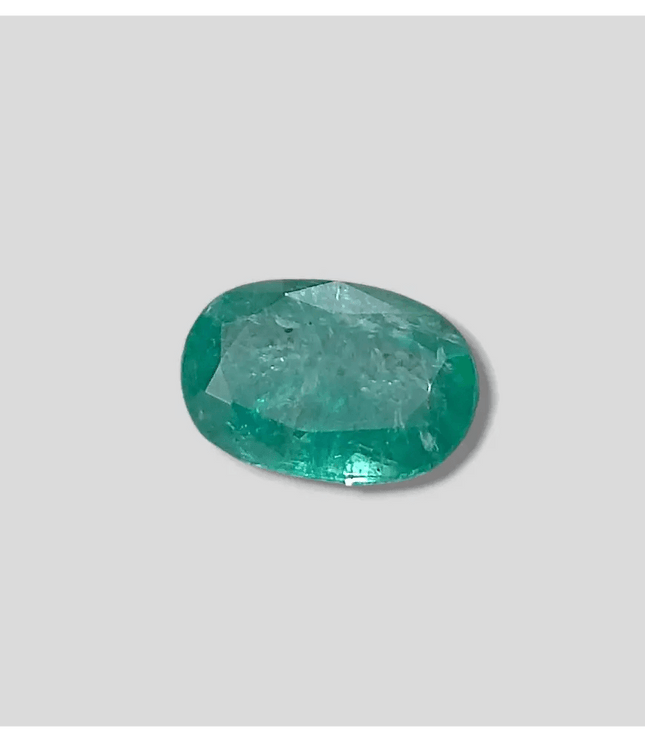 2.93ct Slightly bluish Green Zambian Emerald , 100% Natural Earth Mined Gemstone. - SMSGEMS 