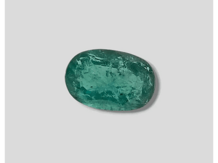 2.93ct Slightly bluish Green Zambian Emerald , 100% Natural Earth Mined Gemstone. - SMSGEMS 