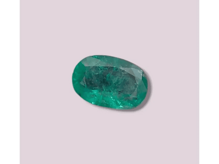 2.93ct Slightly bluish Green Zambian Emerald , 100% Natural Earth Mined Gemstone. - SMSGEMS 
