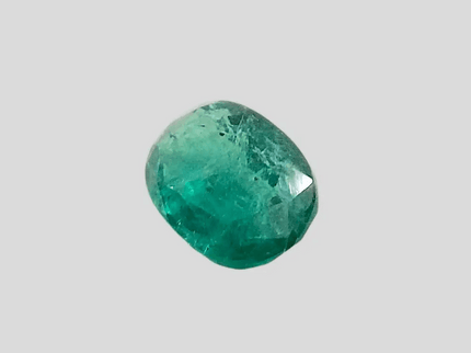 2.93ct Slightly bluish Green Zambian Emerald , 100% Natural Earth Mined Gemstone. - SMSGEMS 