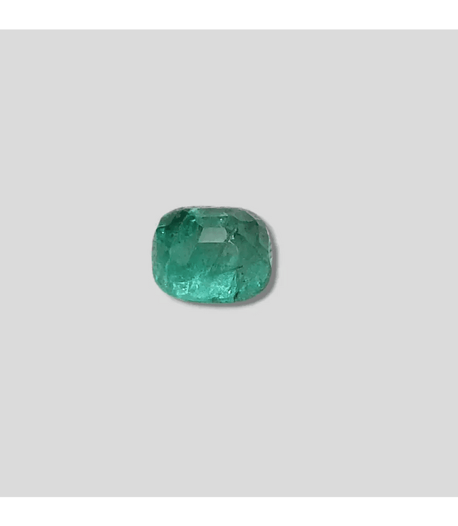 2.95ct Cushion cut Zambian Emerald, 100% Natural Gemstone - SMSGEMS 