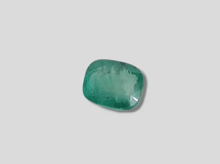 2.95ct Cushion cut Zambian Emerald, 100% Natural Gemstone - SMSGEMS 