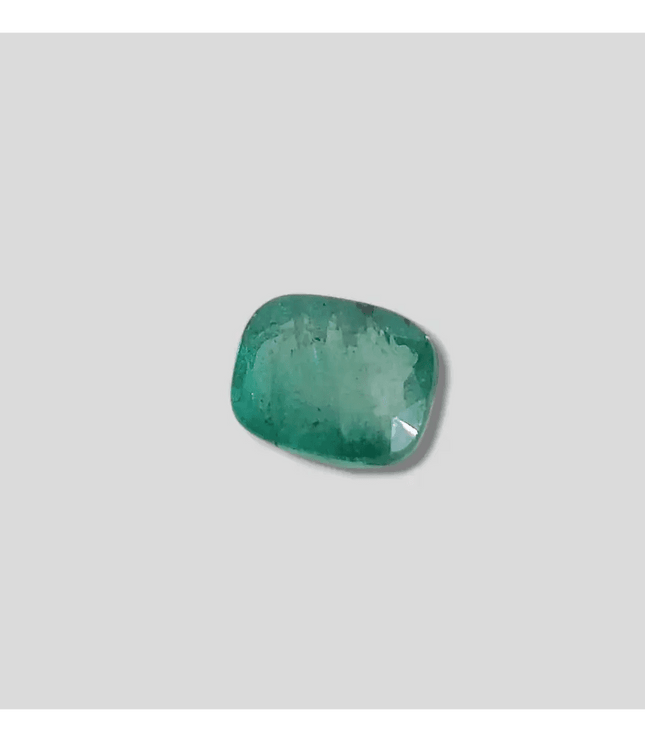 2.95ct Cushion cut Zambian Emerald, 100% Natural Gemstone - SMSGEMS 