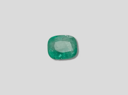 2.95ct Cushion cut Zambian Emerald, 100% Natural Gemstone - SMSGEMS 