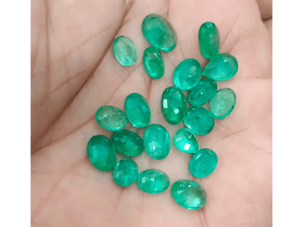21.66ct Emerald Parcel, 100% Natural Emeralds - SMSGEMS 