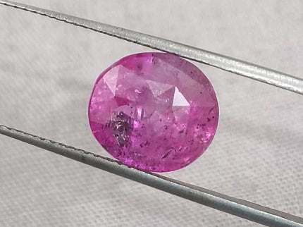 5.42ct Certified Sri Lanka Ruby, Untreated Natural Loose Gemstone