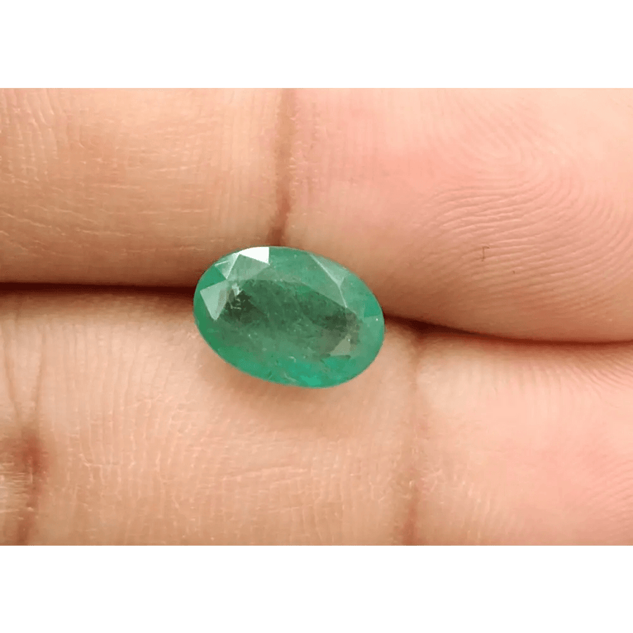 3.00ct Zambian Emerald , 100% Natural Earth Mined Gem. - SMSGEMS 
