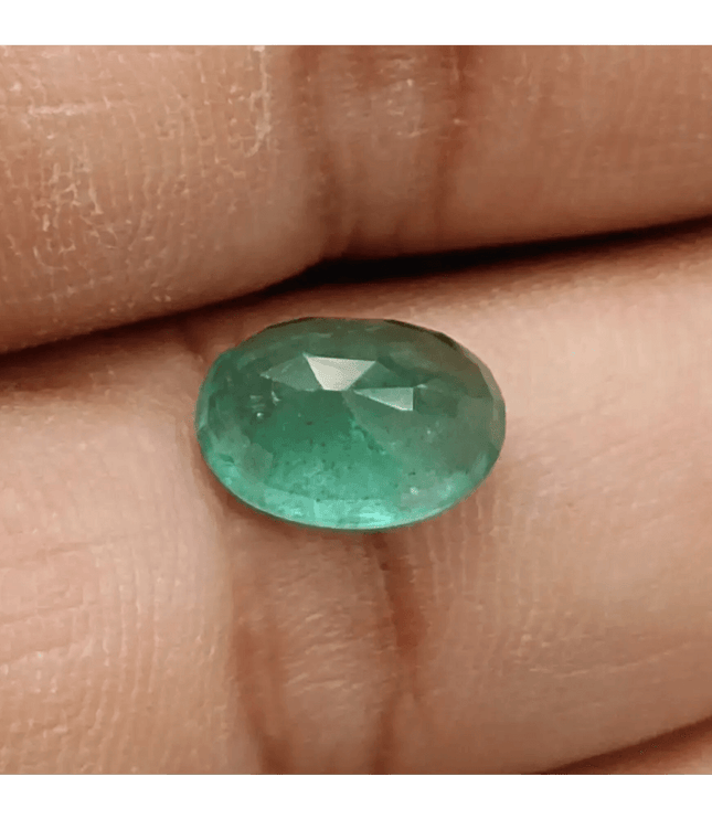 3.00ct Zambian Emerald , 100% Natural Earth Mined Gem. - SMSGEMS 