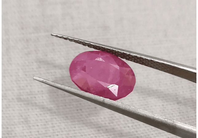 3.00ct Mozambique Ruby, Natural Untreated Gemstone - SMSGEMS 