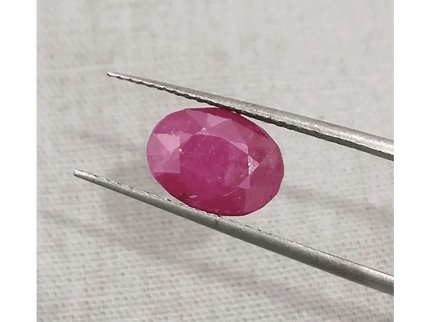 3.00ct Mozambique Ruby, Natural Untreated Gemstone - SMSGEMS 