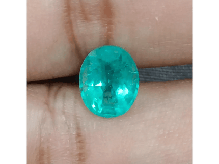 3.00ct Pastel Green Russian Emerald , 100% Natural Earth Mined Gem. - SMSGEMS 