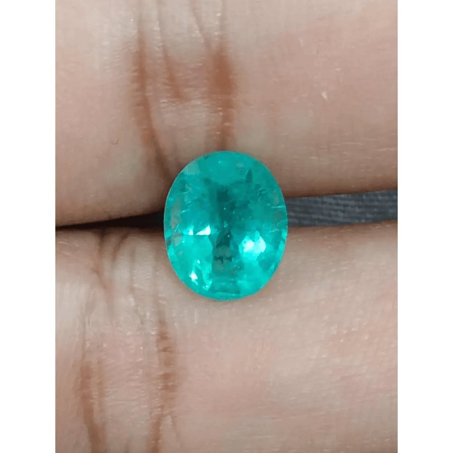 3.00ct Pastel Green Russian Emerald , 100% Natural Earth Mined Gem. - SMSGEMS 