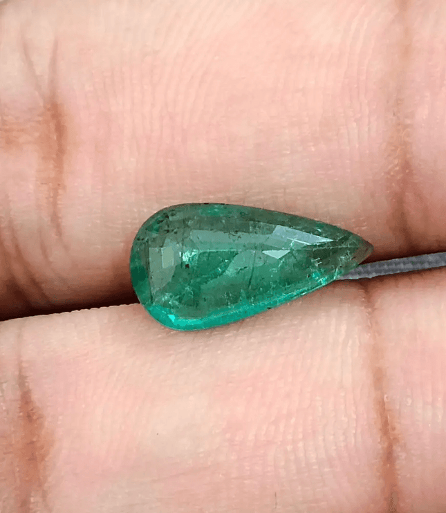 3.07ct Zambian Emerald, 100% Natural Earth Mined Gemstone. - SMSGEMS 