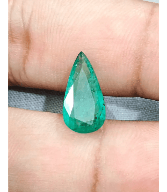 3.07ct Zambian Emerald, 100% Natural Earth Mined Gemstone. - SMSGEMS 