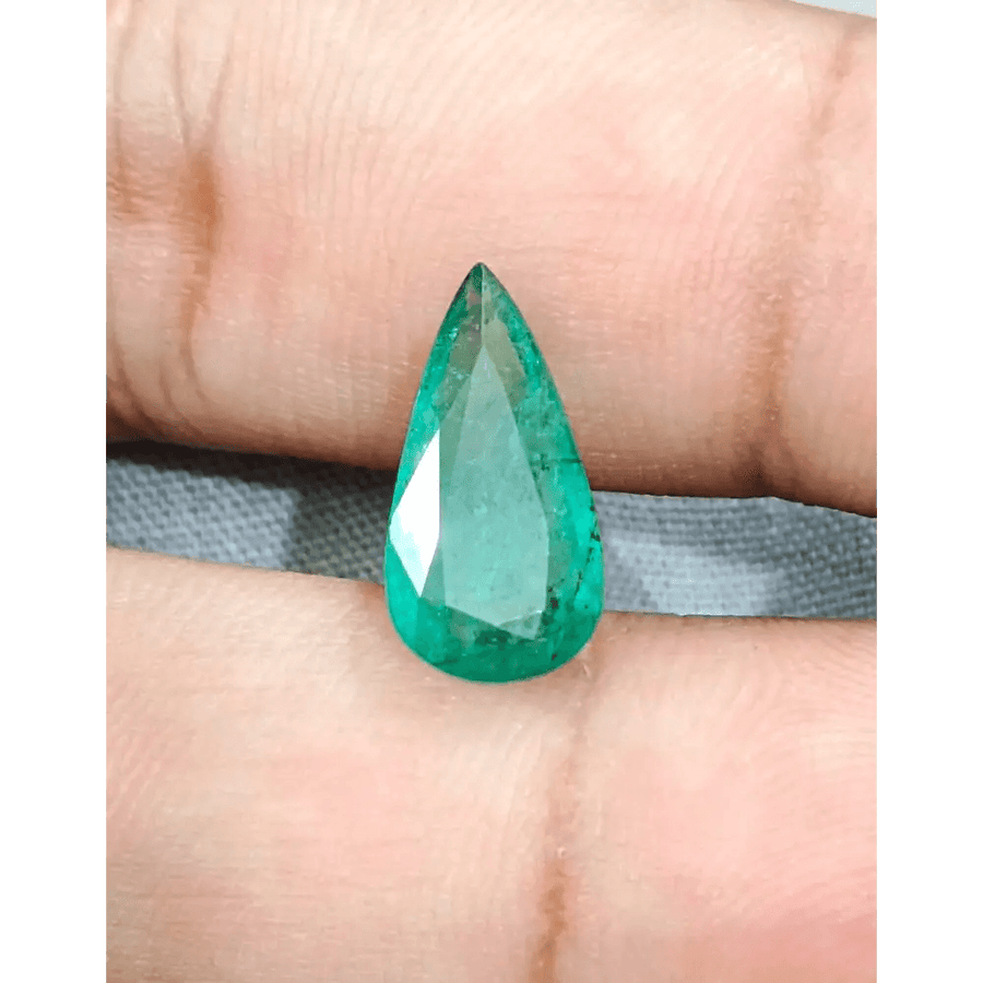 3.07ct Zambian Emerald, 100% Natural Earth Mined Gemstone. - SMSGEMS 