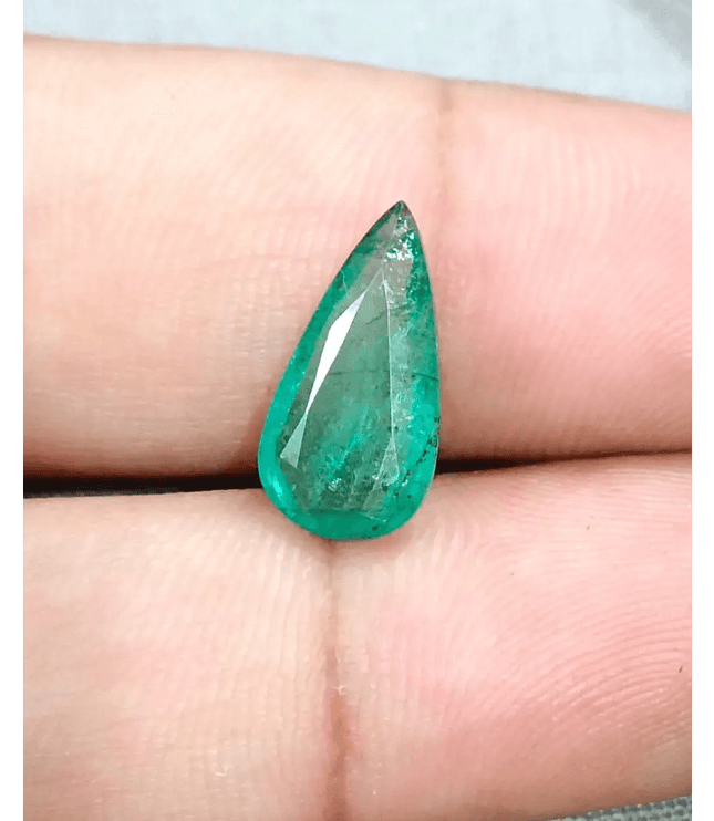 3.07ct Zambian Emerald, 100% Natural Earth Mined Gemstone. - SMSGEMS 