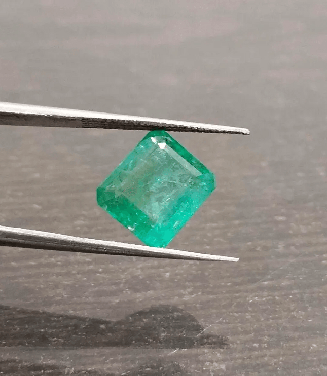 3.09ct Zambian Emerald, 100% Natural Gem - SMSGEMS 