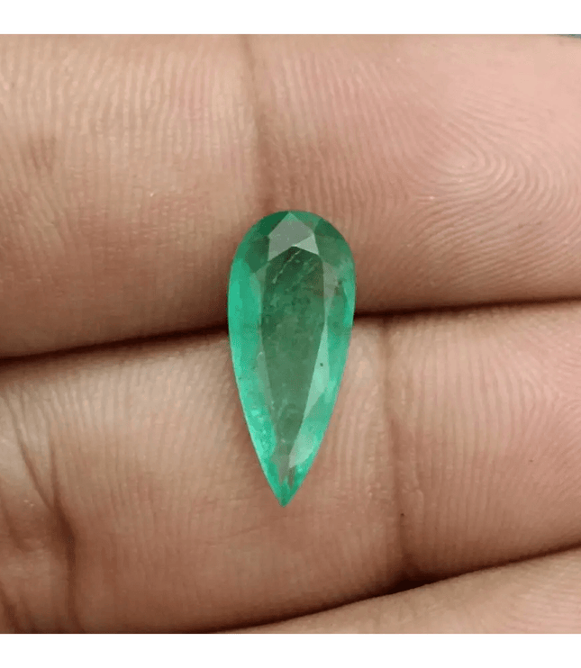 3.12ct Zambian Emerald, 100% Natural Gem - SMSGEMS 