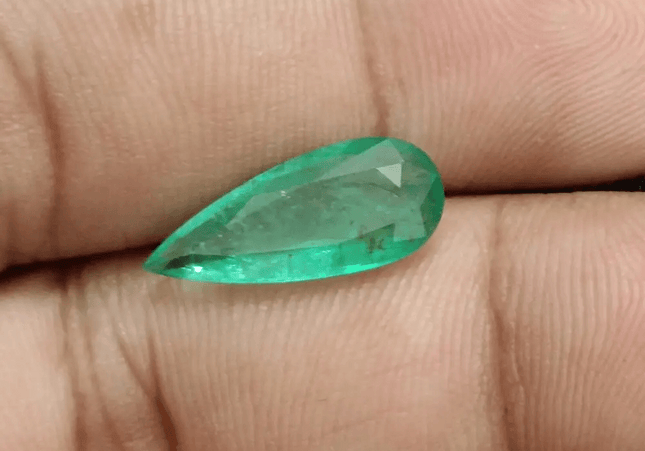 3.12ct Zambian Emerald, 100% Natural Gem - SMSGEMS 