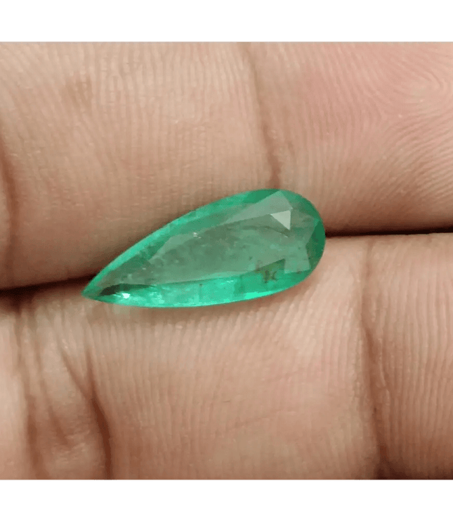 3.12ct Zambian Emerald, 100% Natural Gem - SMSGEMS 