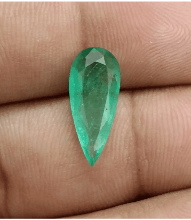 3.12ct Zambian Emerald, 100% Natural Gem - SMSGEMS 